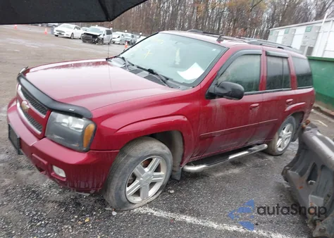 2007 Chevrolet Trailblazer Lt z USA, uszkodzony, nr VIN 1GNET13M772250326
